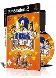 Sega Superstars با کاور کامل و چاپ روی دیسک